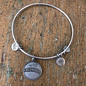 Alex and Ani Columbia charm bracelet